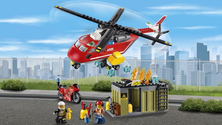 Produktbild LEGO Feuerwehr-Löscheinheit (60108, LEGO City)