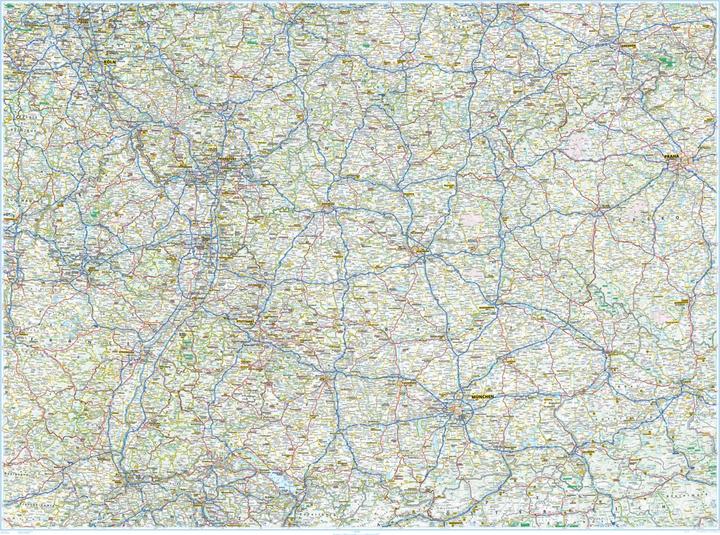 Image du produit Carte de l'Allemagne 1:650 000