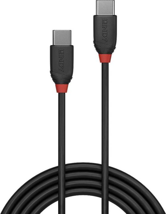 Produktbild Lindy Black Line (0.50 m, USB 3.1)