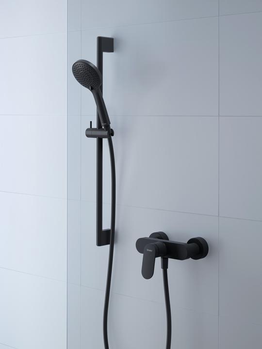 Image du produit Duravit Barre de douche 700mm noir mat