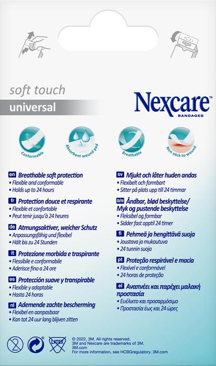 Produktbild Nexcare Soft Touch Universal Pflaster (20 x)