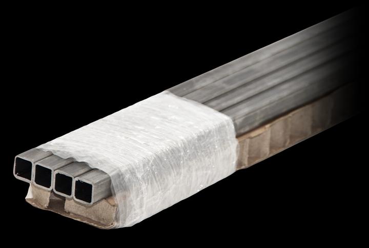 Produktbild Brütsch-Rüegger Metals Vierkantrohr Stahl, 10.00 x 10.00 x 1.00 mm (4 x 1.5 m)