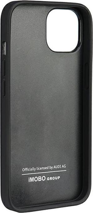 Produktbild Audi Genuine Leather iPhone 12/12 Pro 6.1" czarny/black hardcase AU-TPUPCIP12P-Q8/D1-BK (Apple iPhone 12 Pro, Apple iPhone 12)
