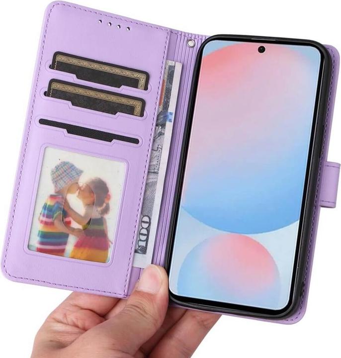 Actual product image Cover-Discount Galaxy A56 - Teilbare Brieftasche 2-in-1 Handyhülle (Samsung Galaxy A56)