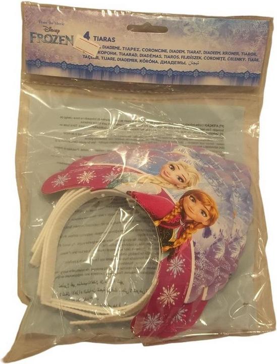 Actual product image Disney Frozen Northern Lights Anna And Elsa Tiara (Pack of 4)