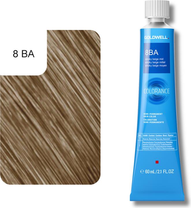 Image du produit Goldwell Colorance Tube Demi-Permanente (8BAsmoky beige moyen)