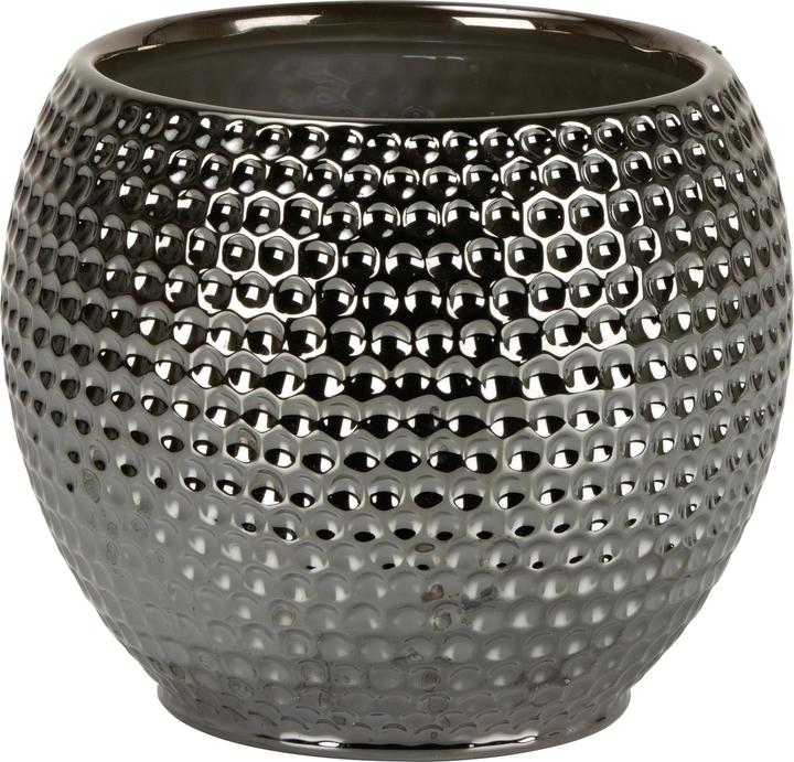 Produktbild Scheurich Blumentopf Silber dunkel Ø 15 cm (15 cm)