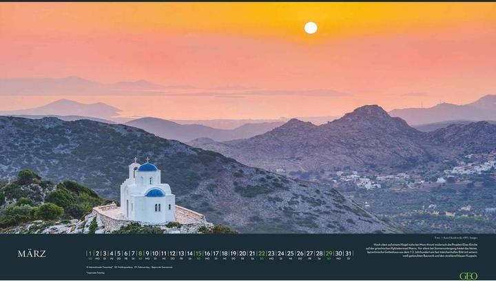Produktbild Neumann GEO Sehnsuchtsorte 2026 - Wand-Kalender - Reise-Kalender - Poster-Kalender - 58x36 (58 x 36 cm, Harter Einband, Deutsch)