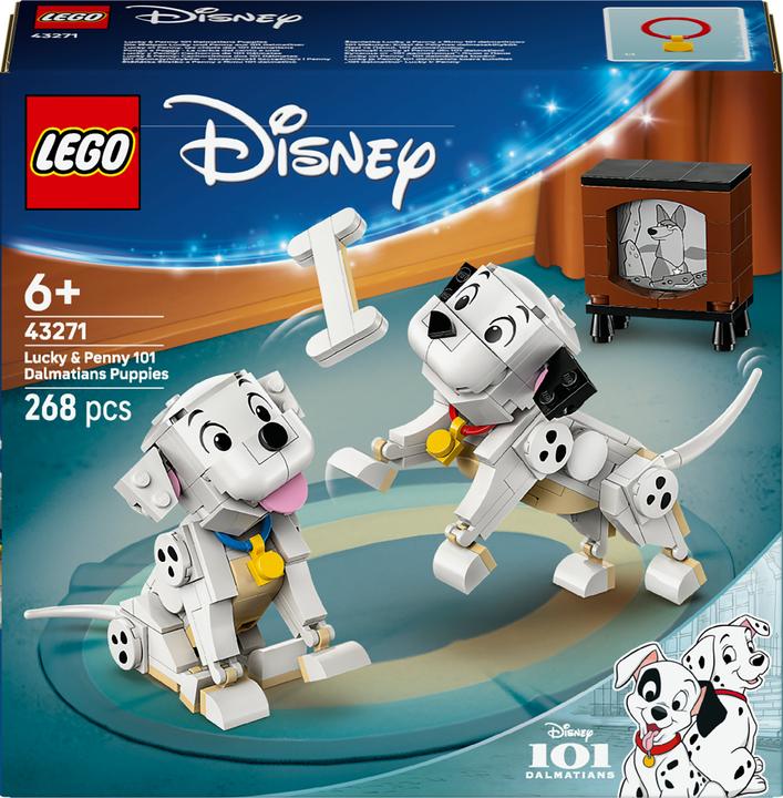 Actual product image LEGO Die Welpen Lucky und Penny aus 101 Dalmatiner (43271, LEGO Disney)