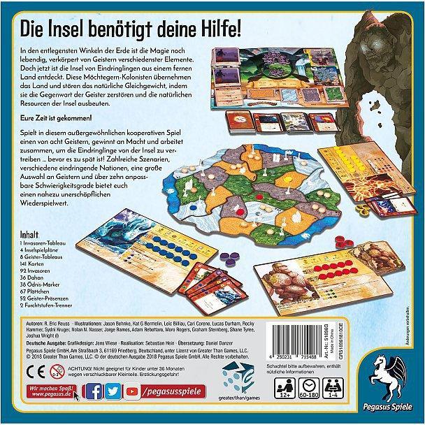 Actual product image Pegasus Spirit Island (German)