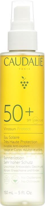 Immagine prodotto Caudalie Vinosun Eau THP50 + (Spray solare, SPF 50+, 150 ml, 183 g)