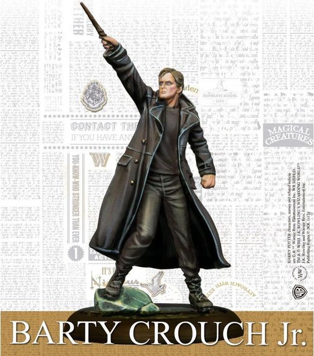 Produktbild Warner Bros Harry Potter: Tabletop Miniaturen Wizarding Wars Barty Crouch Jr. & Todesse (EN)