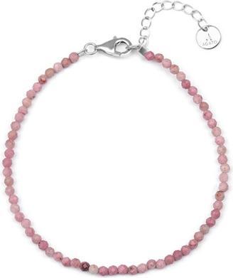 Agato Mineral Bracelet With Rhodonite Pol-B01/21l