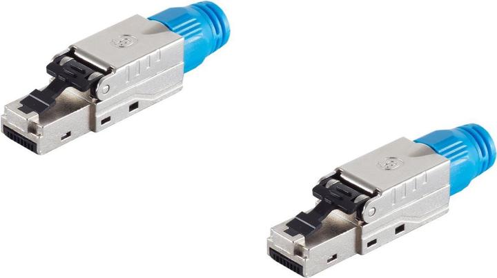 Shiverpeaks ®-BASIC-S--RJ45 cat. 8.1 connecteur métallique à confectionner sur le terrain--VE2 (Câble réseau Connecteur)