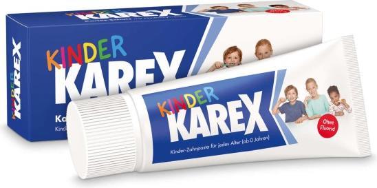 Image du produit Karex Dentifrice pour enfants sans fluor (50 ml)