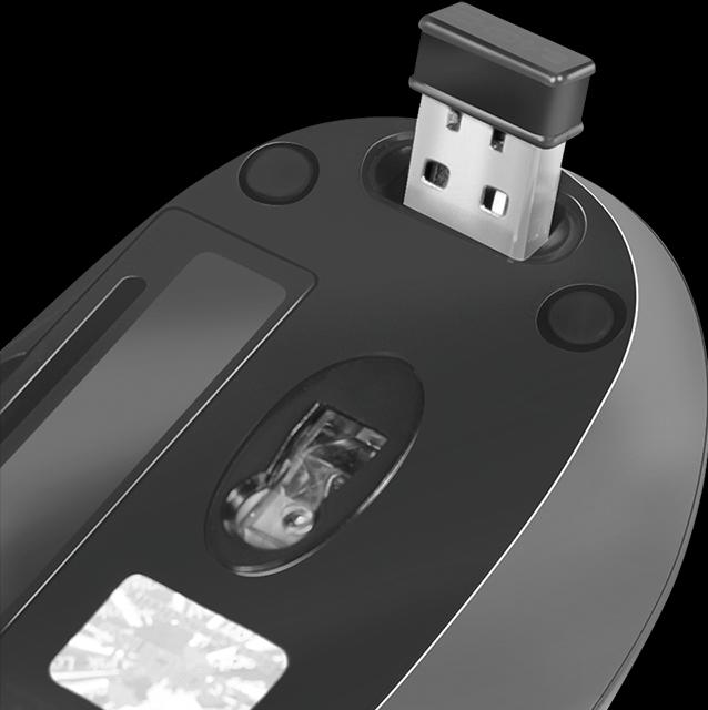 Actual product image LogiLink Mouse Optical Wireless 2.4 GHz Mini with Autolink (Wireless)