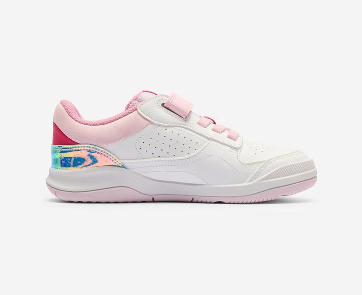 Image du produit Decathlon Chaussures multisport résistantes enfant mixte, Playventure yard blanc et rose (31)