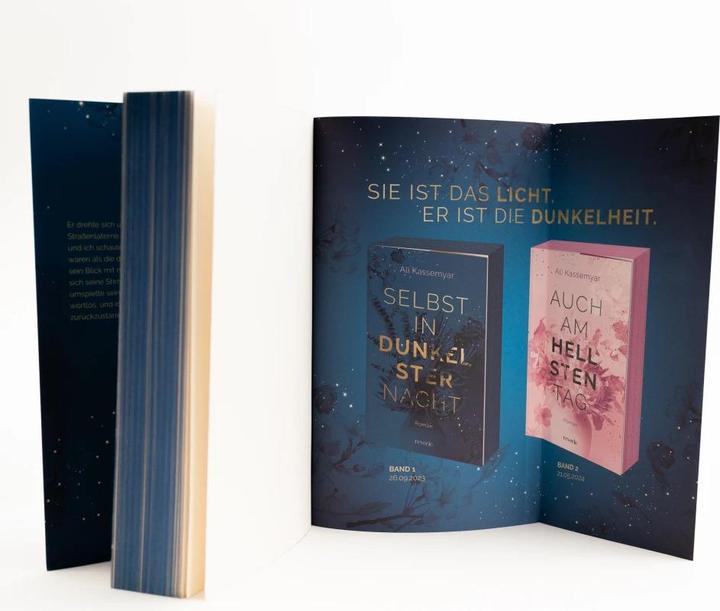 Produktbild Selbst in dunkelster Nacht (Deutsch, Ali Kassemyar, 2023)