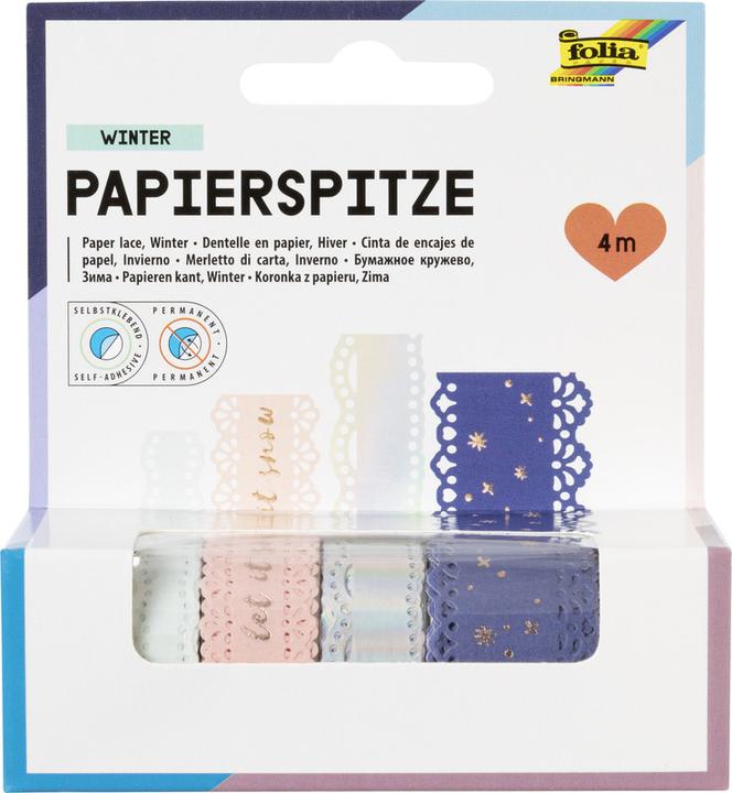 Produktbild Folia Papierspitze WINTER, selbstklebend