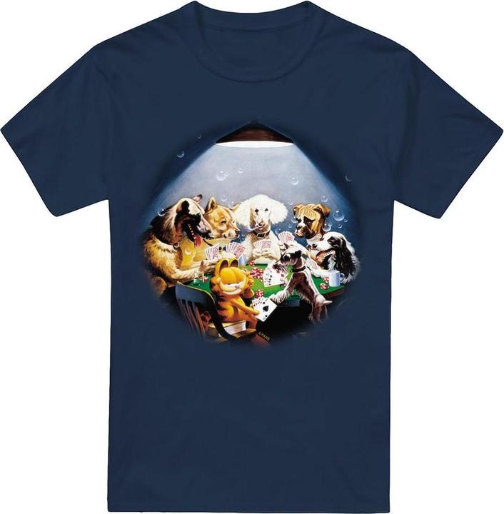 Garfield Playing With The Big Dogs TShirt