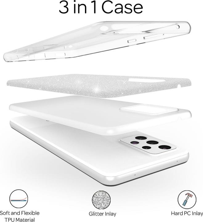 Produktbild Nalia Glitzer Hülle (Samsung Galaxy A33)