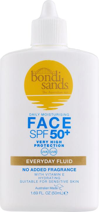 Actual product image Bondi Sands Everyday Face Fluid (Sun cream face, SPF 50+, 50 ml)
