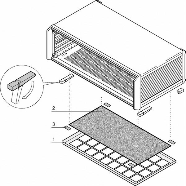 Immagine prodotto Schroff Filtro aria - FILTRO ARIA 42TE PROPAC/PRO