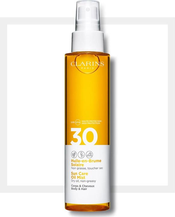 Produktbild Clarins Huile-en-Brume (Sonnencreme Gesicht, SPF 30, 150 ml, 190 g)