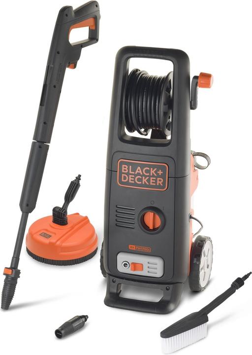 Black & Decker Hochdruckreiniger BXPW1700PE mit Patio Cleaner und Bürste (Corrente elettrica)