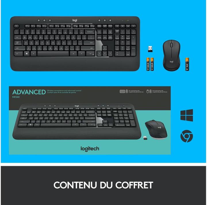 Actual product image Logitech MK540 Advanced (NL, Wireless)