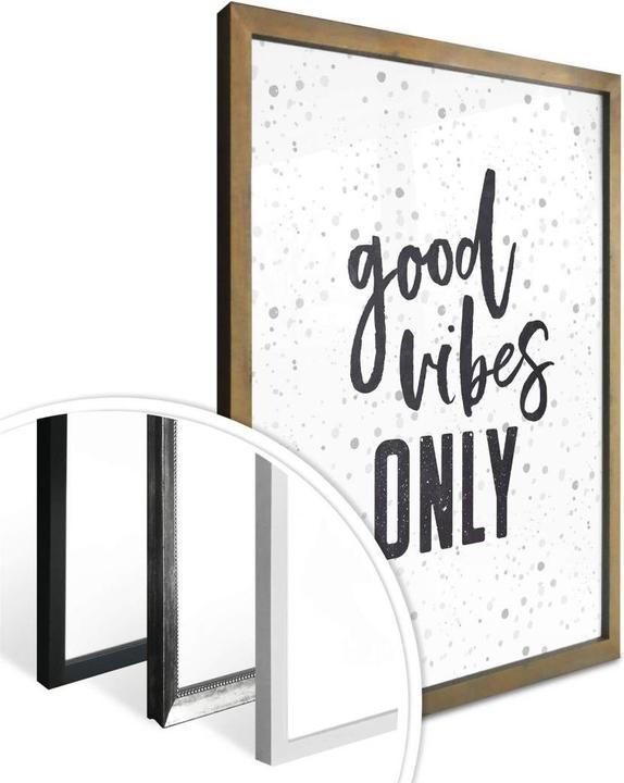 Produktbild Trenddeko Good vibes only 2 (80 x 100 cm)