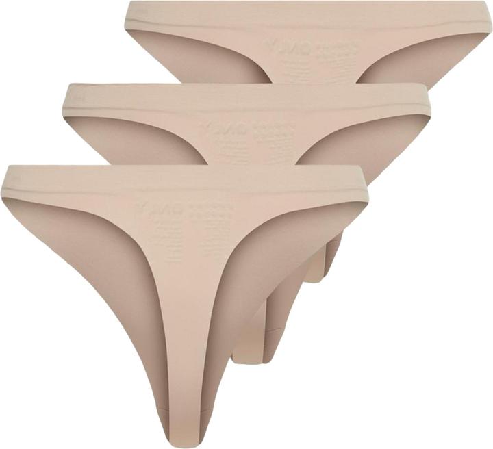 Immagine prodotto Only 3er-Pack nahtlose String (XS, confezione da 3)