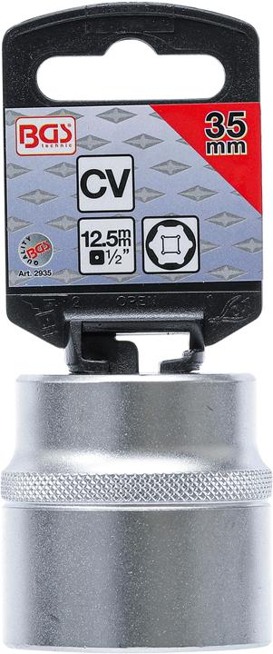 Produktbild BGS Steckschlüssel-Einsatz Sechskant | Antrieb Innenvierkant 12,5 mm (1/2") | SW 35 mm (35 mm)