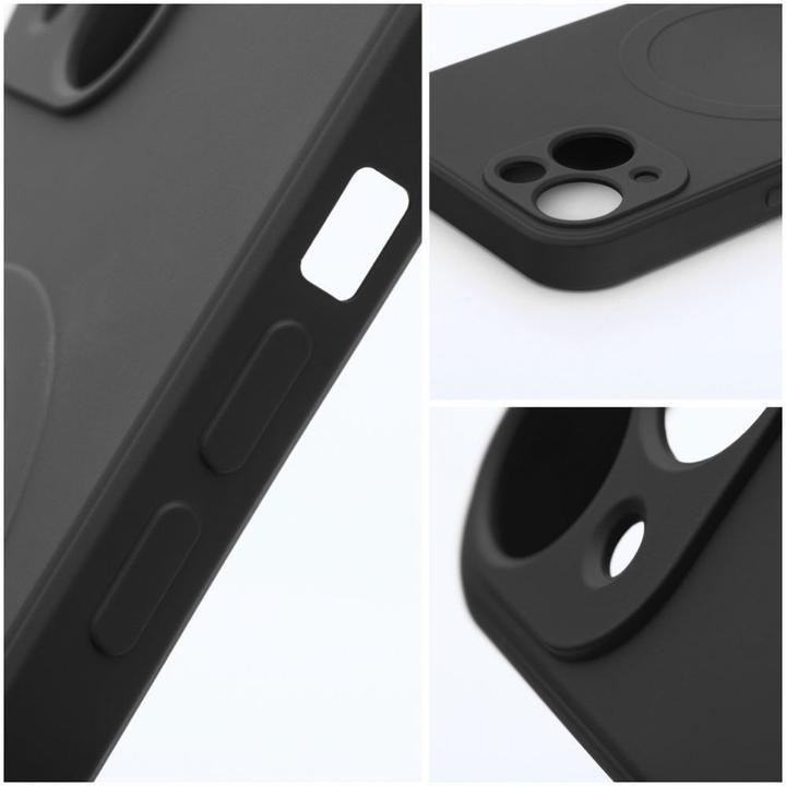 Produktbild OEM Back panel cover SILICONE MAG COVER case compatible with MagSafe for SAMSUNG S24 FE black