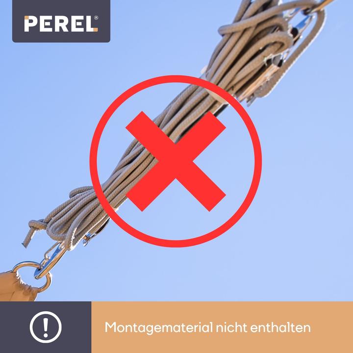 Actual product image Perel Solar sail water permeable (500 x 500 cm)