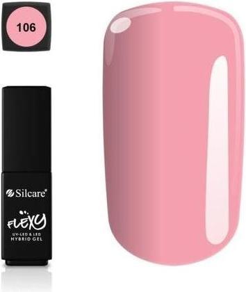 Immagine prodotto Silcare Flexy Hybrid Gel Hybrid Lacquer 106 (106, Smalto per unghie effetto gel)