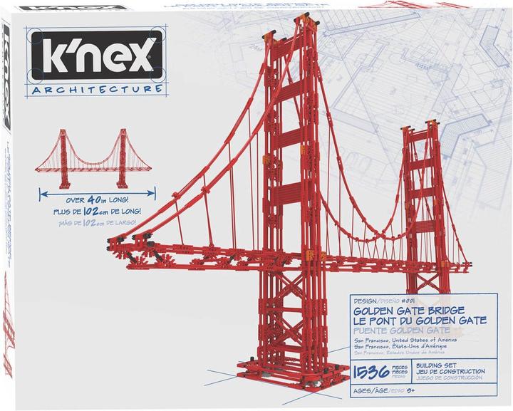 Image du produit K'Nex Kit d'architecture - Golden Gate Bridge