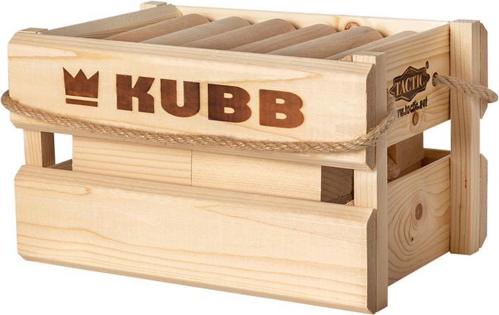 Selecta Spielzeug KUBB Vikings Spiel in der Holzkiste