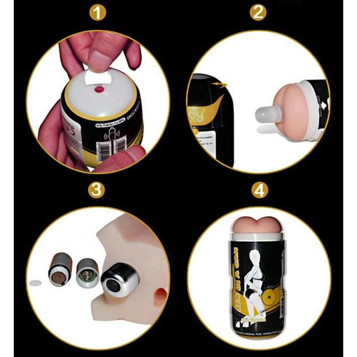 Produktbild Love Toy Sex In A Can Anus Stamina Tunnel - Vibrating