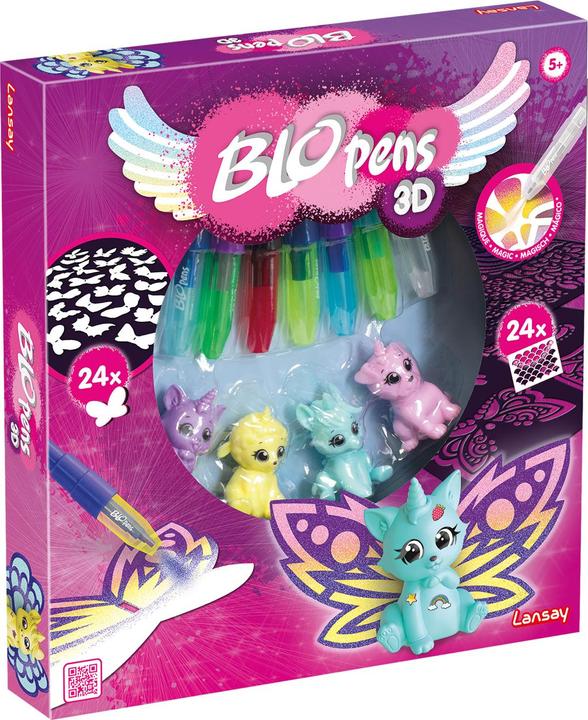 Actual product image Blopens Spray Pen Set 3D Animals
