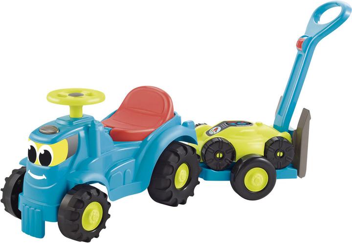 Produktbild Ecoiffier Traktor mit Anhänger und Rasenmäher
