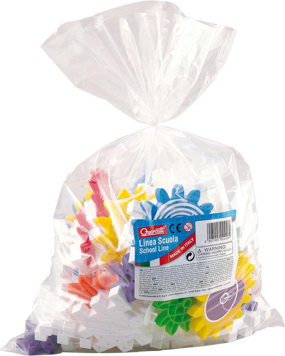 Actual product image Quercetti XXL bulk pack Kaleido Gears