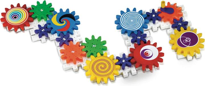 Actual product image Quercetti XXL bulk pack Kaleido Gears
