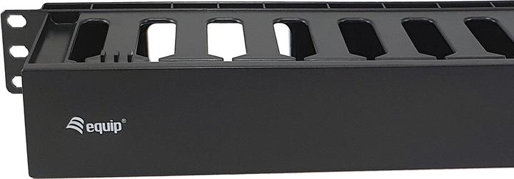 Produktbild equip 19" Kabelmanagement Panel abnehmbare Heckplatte sw