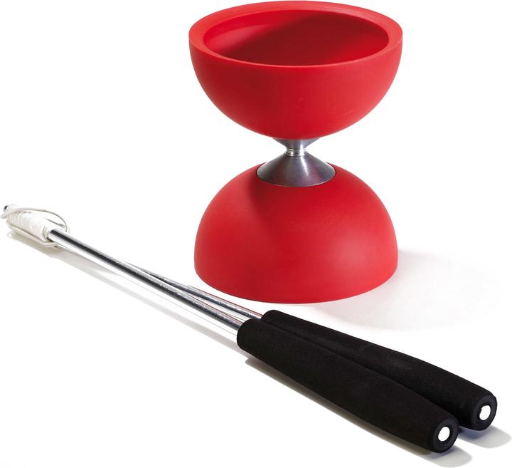 Eureka! Rubber diabolo with aluminium rods