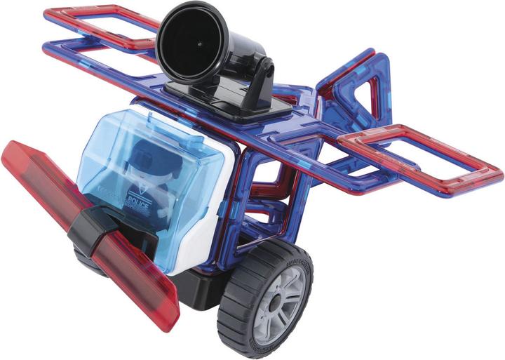 Actual product image Magformers Amazing Police & Rescue Set