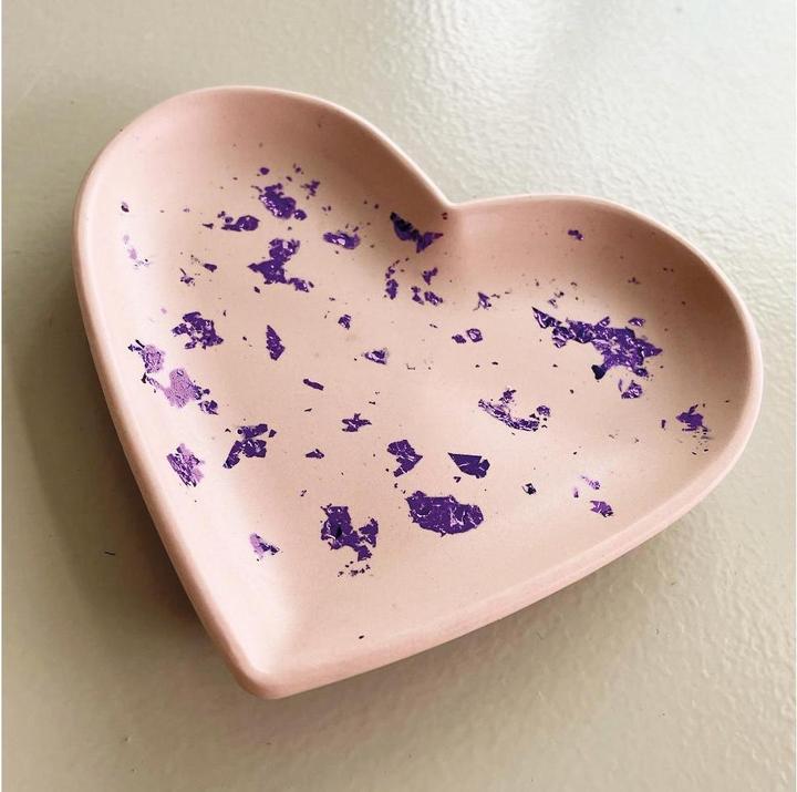 Image du produit Jesmonite Moule en forme de coeur, 11.5 x 12.5 cm