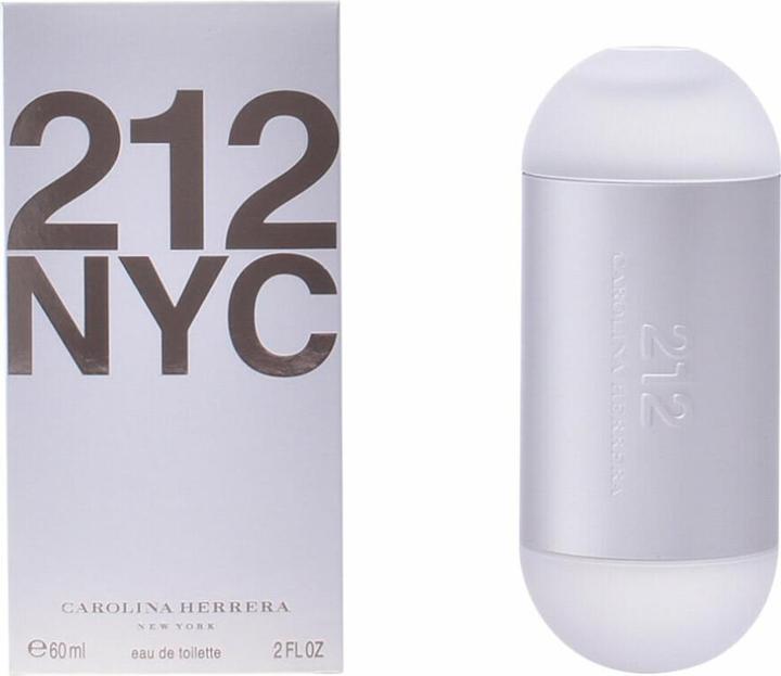 Actual product image Carolina Herrera 212 by Eau de Toilette Spray (Neue Verpackung) 60 ml (Eau de toilette, 60 ml)