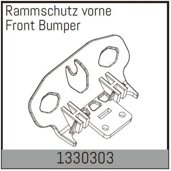 Produktbild Absima Rammschutz vorne