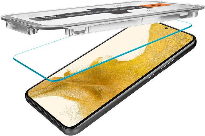 Actual product image Spigen Tempered Glass Glass.Tr Ez Fit 2-Pack Galaxy S22+ Plus (1 Piece, Samsung Galaxy S21)